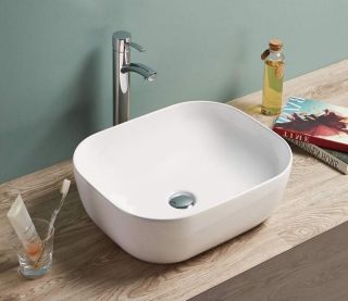 Раковина чаша Velvex 78105, белый